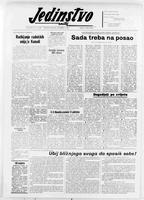 Jedinstvo, October 13, 1961