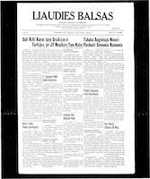 Liaudies Balsas = Peoples voice, March 6, 1964