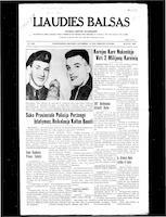 Liaudies Balsas = Peoples voice, December 19, 1952
