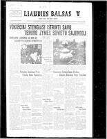 Liaudies Balsas = Peoples voice, December 3, 1943