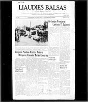 Liaudies Balsas = Peoples voice, May 4, 1956