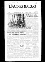 Liaudies Balsas = Peoples voice, April 25, 1952