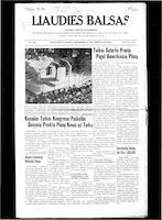 Liaudies Balsas = Peoples voice, September 14, 1951