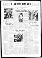 Liaudies Balsas = Peoples voice, November 8, 1938