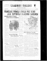 Liaudies Balsas = Peoples voice, November 24, 1944