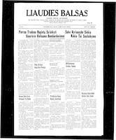 Liaudies Balsas = Peoples voice, March 8, 1968