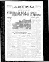 Liaudies Balsas = Peoples voice, June 27, 1941