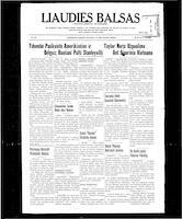Liaudies Balsas = Peoples voice, November 27, 1964