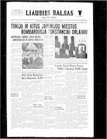 Liaudies Balsas = Peoples voice, July 13, 1945