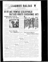 Liaudies Balsas = Peoples voice, June 30, 1944