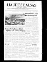 Liaudies Balsas = Peoples voice, November 12, 1954