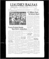Liaudies Balsas = Peoples voice, September 25, 1970