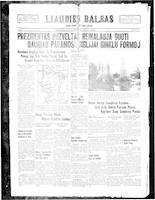 Liaudies Balsas = Peoples voice, January 3, 1941