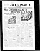 Liaudies Balsas = Peoples voice, May 18, 1945