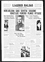 Liaudies Balsas = Peoples voice, October 24, 1939