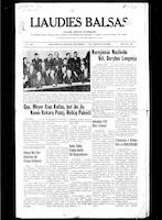 Liaudies Balsas = Peoples voice, December 7, 1951
