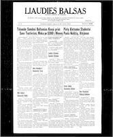 Liaudies Balsas = Peoples voice, August 28, 1964