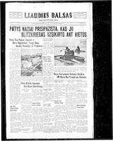Liaudies Balsas = Peoples voice, August 1, 1941