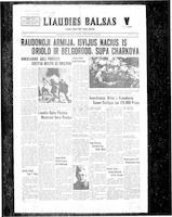 Liaudies Balsas = Peoples voice, August 13, 1943