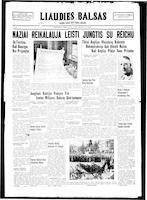 Liaudies Balsas = Peoples voice, July 4, 1939