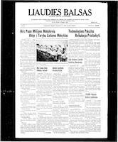 Liaudies Balsas = Peoples voice, September 11, 1964