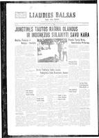 Liaudies Balsas = Peoples voice, August 8, 1947