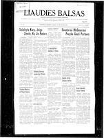 Liaudies Balsas = Peoples voice, August 11, 1972