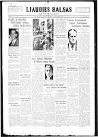 Liaudies Balsas = Peoples voice, November 25, 1937