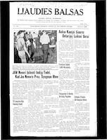 Liaudies Balsas = Peoples voice, August 28, 1953