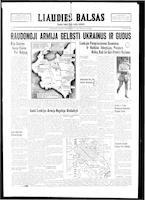 Liaudies Balsas = Peoples voice, September 19, 1939