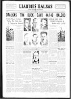 Liaudies Balsas = Peoples voice, December 9, 1937
