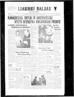 Liaudies Balsas = Peoples voice, February 23, 1945
