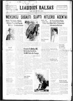 Liaudies Balsas = Peoples voice, March 3, 1939