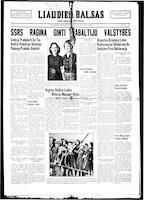 Liaudies Balsas = Peoples voice, December 23, 1938