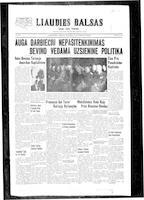 Liaudies Balsas = Peoples voice, November 22, 1946