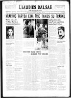 Liaudies Balsas = Peoples voice, March 14, 1939