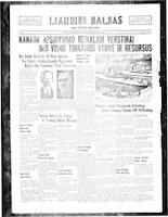 Liaudies Balsas = Peoples voice, June 21, 1940