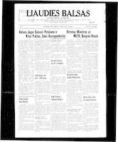 Liaudies Balsas = Peoples voice, March 7, 1969