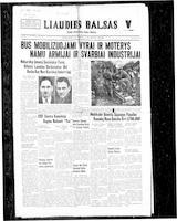 Liaudies Balsas = Peoples voice, March 27, 1942