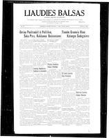 Liaudies Balsas = Peoples voice, December 1, 1961