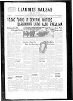 Liaudies Balsas = Peoples voice, November 1, 1946