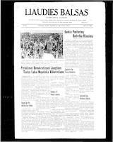 Liaudies Balsas = Peoples voice, September 30, 1960