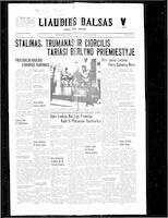 Liaudies Balsas = Peoples voice, July 20, 1945