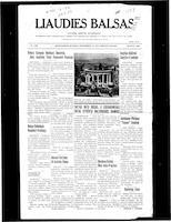 Liaudies Balsas = Peoples voice, September 19, 1952