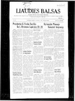 Liaudies Balsas = Peoples voice, November 1, 1974