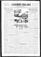 Liaudies Balsas = Peoples voice, October 7, 1937