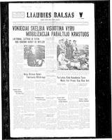 Liaudies Balsas = Peoples voice, March 5, 1943