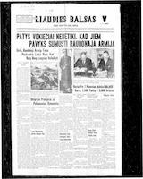 Liaudies Balsas = Peoples voice, July 24, 1942