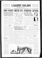 Liaudies Balsas = Peoples voice, September 26, 1939