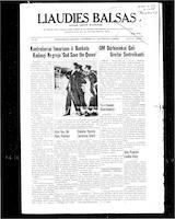 Liaudies Balsas = Peoples voice, November 28, 1958